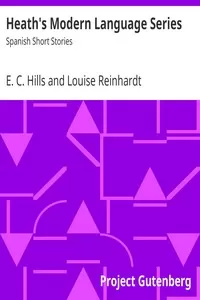Heath's Modern Language Series: Spanish Short Stories