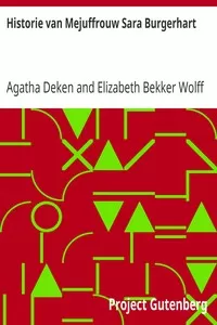 Historie van Mejuffrouw Sara Burgerhart