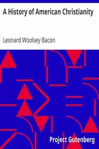 A History of American Christianity