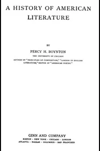 A History of American Literature
