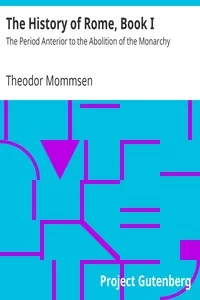 The History of Rome, Book I