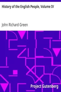 History of the English People, Volume IV