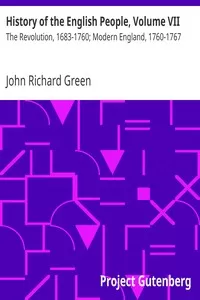 History of the English People, Volume VII