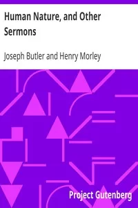 Human Nature, and Other Sermons