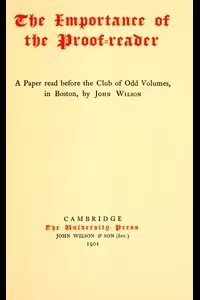 The Importance of the Proof-reader