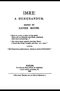 Imre: A Memorandum