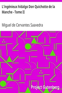 L'ingÃ©nieux hidalgo Don Quichotte de la Manche - Tome II