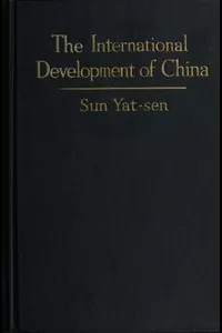 The International Development of China
