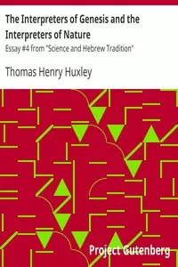 The Interpreters of Genesis and the Interpreters of Nature