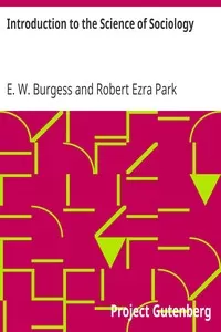 Introduction to the Science of Sociology