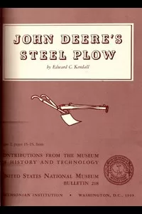 John Deere's Steel Plow