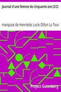 Journal d'une femme de cinquante ans (2/2)
