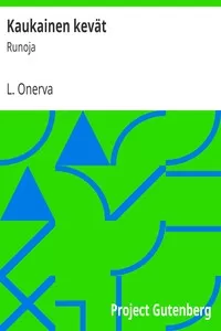 Kaukainen kevÃ¤t: Runoja