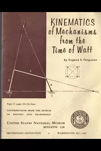 Kinematics of Mechanisms from the Time of Watt