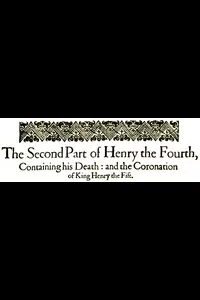 King Henry IV, Second Part