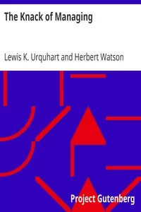 The Knack of Managing