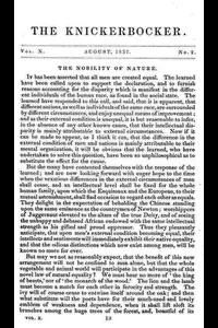 The Knickerbocker, Vol. 10, No. 2, August 1837