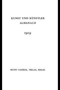 Kunst und Künstler Almanach 1909