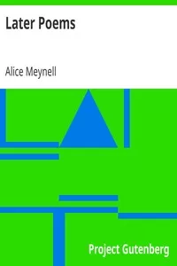 Later Poems