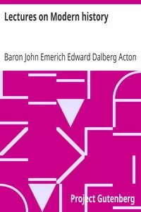 Lectures on Modern history