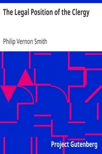 The Legal Position of the Clergy