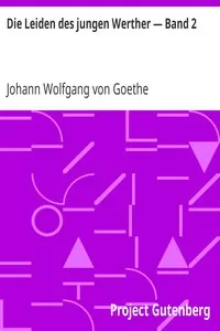 Die Leiden des jungen Werther â€” Band 2