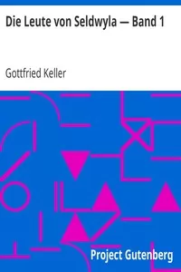 Die Leute von Seldwyla â€” Band 1
