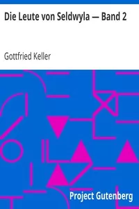 Die Leute von Seldwyla â€” Band 2