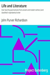 Life and Literature