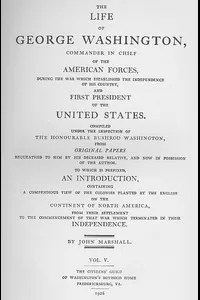 The Life of George Washington, Vol. 5