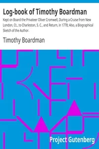 Log-book of Timothy Boardman