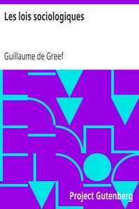 Les lois sociologiques