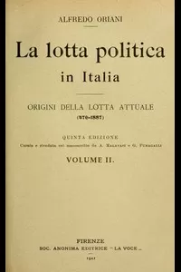La lotta politica in Italia, Volume 2 (of 3)