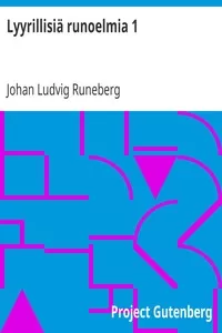 LyyrillisiÃ¤ runoelmia 1