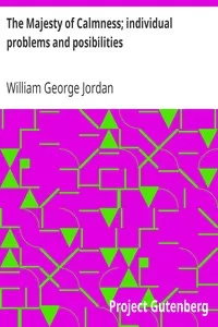 The Majesty of Calmness; individual problems and posibilities