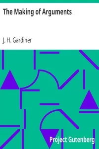 The Making of Arguments