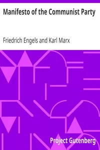 Manifesto of the Communist Party