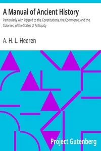 A Manual of Ancient History