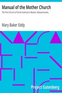 Manual of the Mother Church