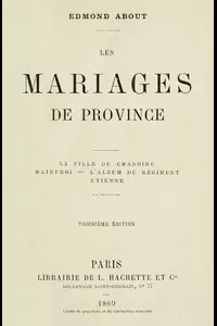Les mariages de province