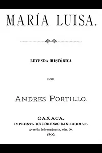 MarÃ­a Luisa, Leyenda HistÃ³rica