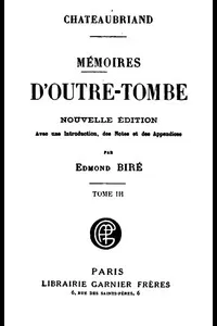 MÃ©moires d'Outre-Tombe, Tome 3