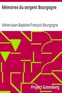 MÃ©moires du sergent Bourgogne