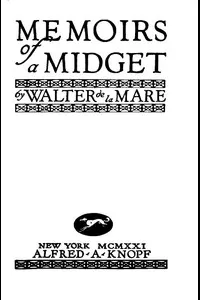 Memoirs of a Midget