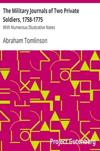 The Military Journals of Two Private Soldiers, 1758-1775