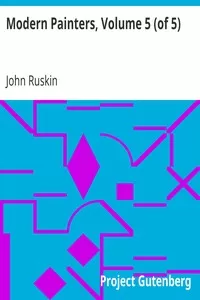 Modern Painters, Volume 5 (of 5)