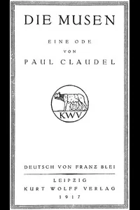 Die Musen: Eine Ode