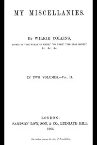 My Miscellanies, Vol. 2 (of 2)