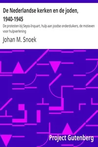 De Nederlandse kerken en de joden, 1940-1945