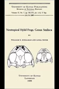 Neotropical Hylid Frogs, Genus Smilisca